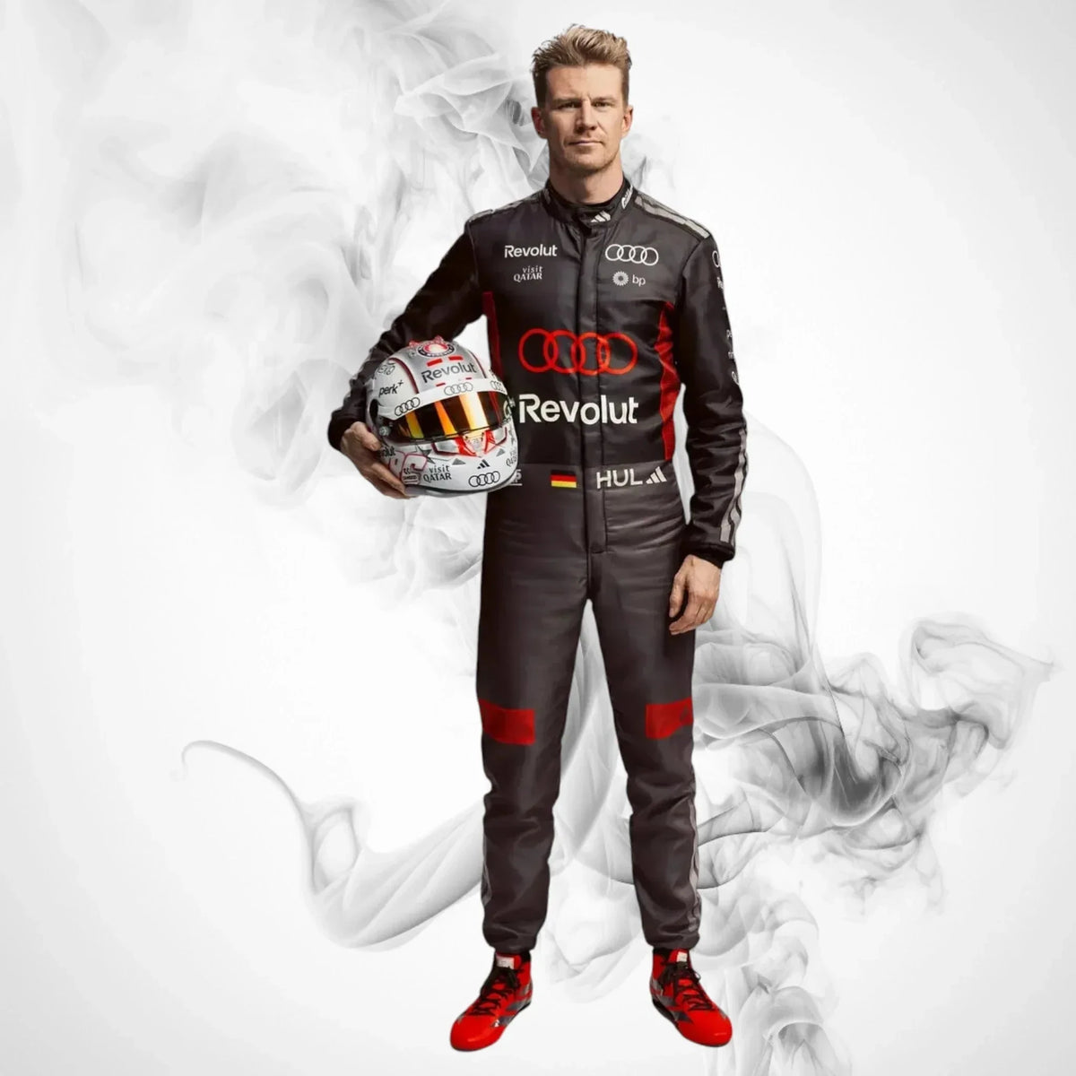 2026 Nico Hülkenberg Audi F1 Team Race Suit Replica – Kids & Adults