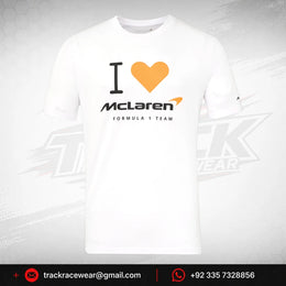 McLaren F1 "I Heart McLaren" Silverstone T-Shirt - White