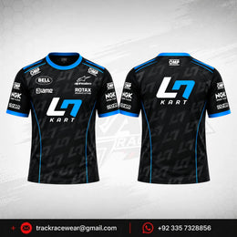 2026 LN Kart Black Pattern Racing Shirt