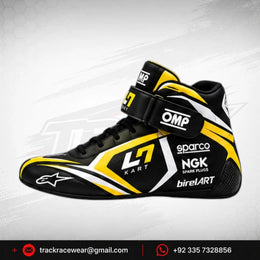 2026 LN Kart Black Yellow Racing Shoes