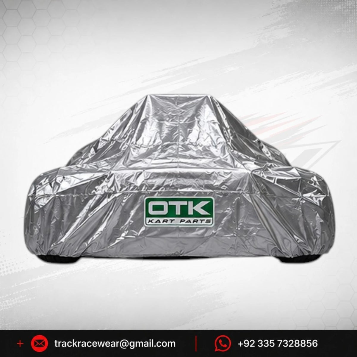 2026 LN Kart Silver Protective Kart Cover
