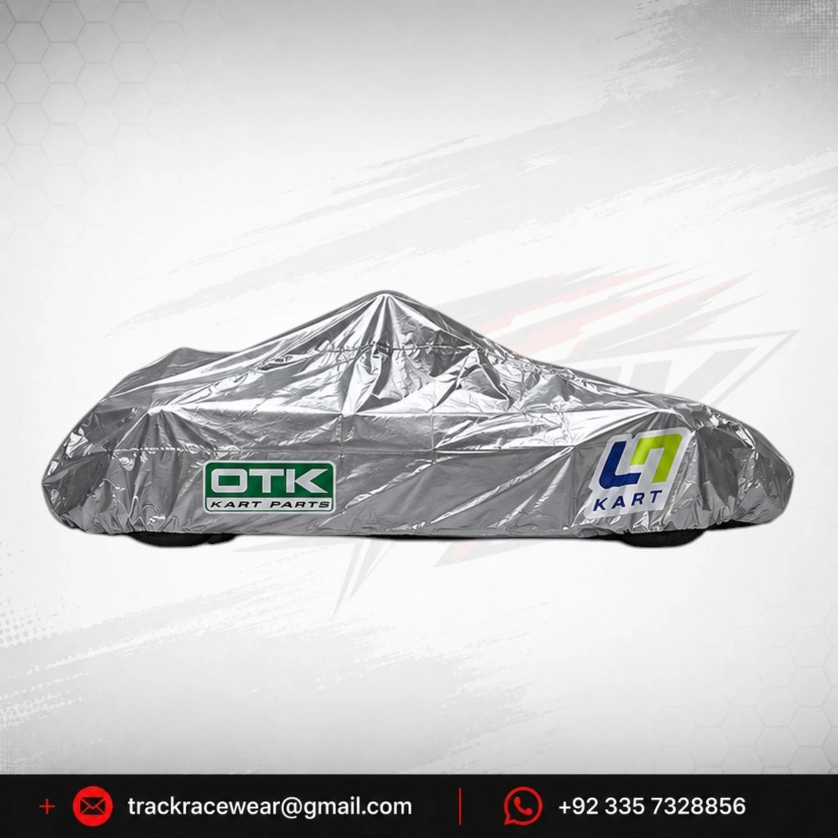 2026 LN Kart Silver Protective Kart Cover