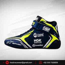 2026 LN Kart Navy Blue Neon Racing Shoes
