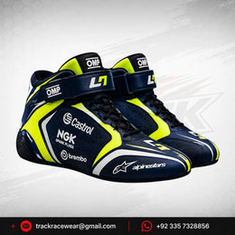 2026 LN Kart Navy Blue Neon Racing Shoes