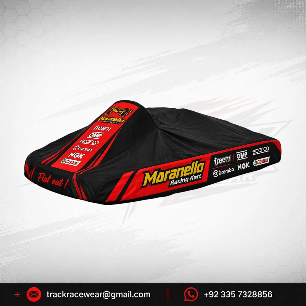 2026 Maranello Black Racing Kart Cover
