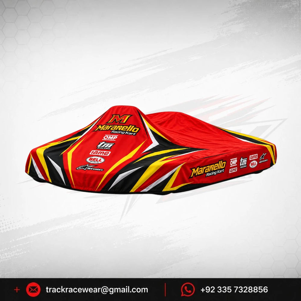 2026 Maranello Racing Kart Cover – Red & Yellow