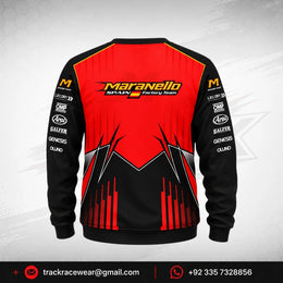 2026 Maranello Red Black Sweatshirt
