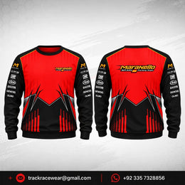 2026 Maranello Red Black Sweatshirt