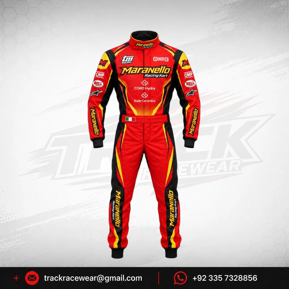 2026 Maranello Red Racing Kart Suit