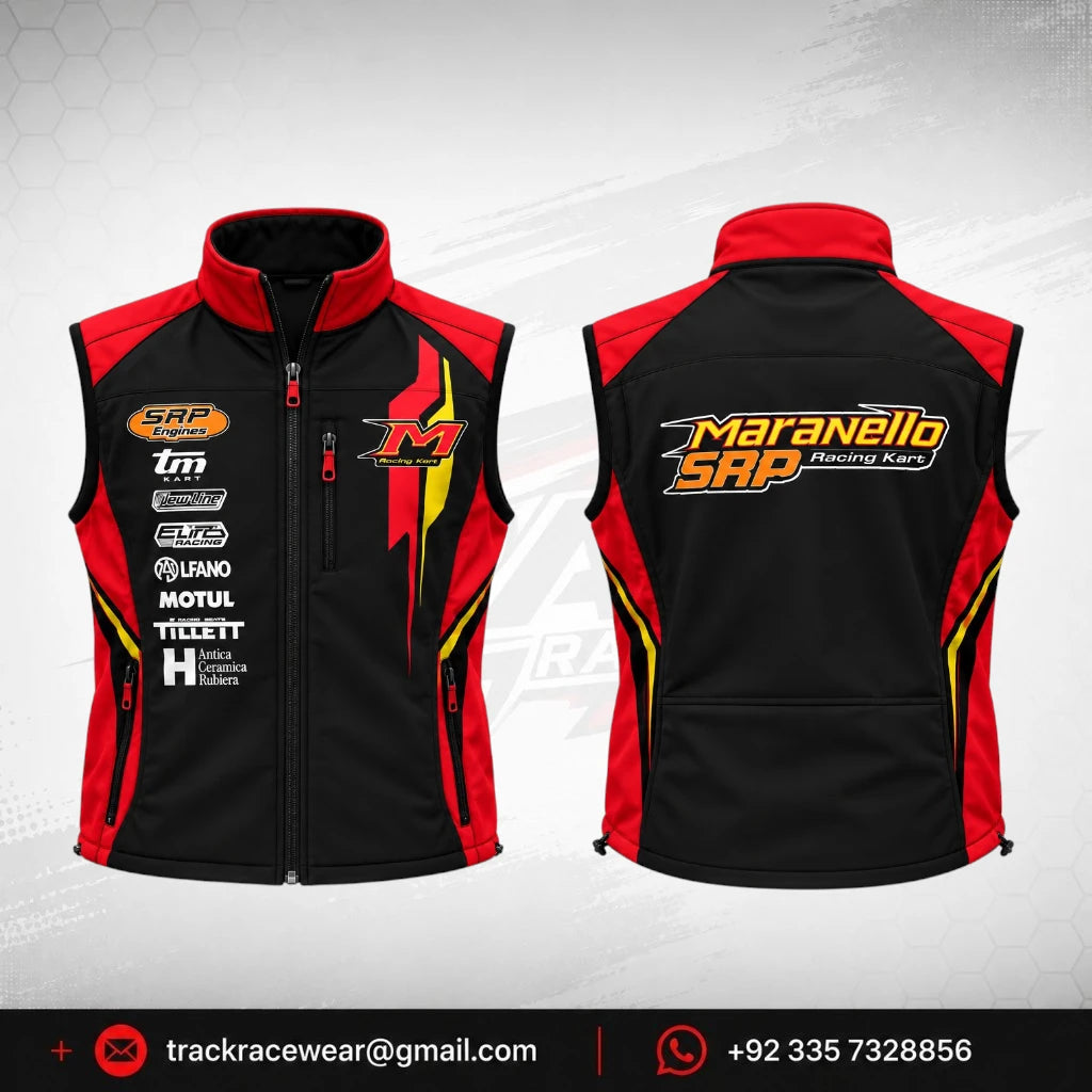 2026 Maranello SRP Racing Kart Softshell Vest