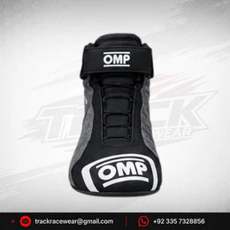 2026 OMP Black Grey Karting Racing Shoes