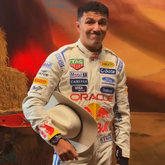 Isack Hadjar 2026 Red Bull F1 White Race Suit US - GP