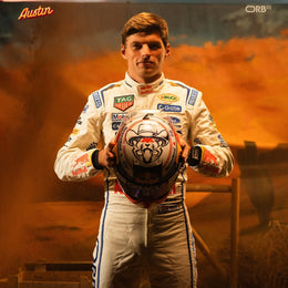 2026 Max Verstappen Red Bull F1 White Race Suit US - GP