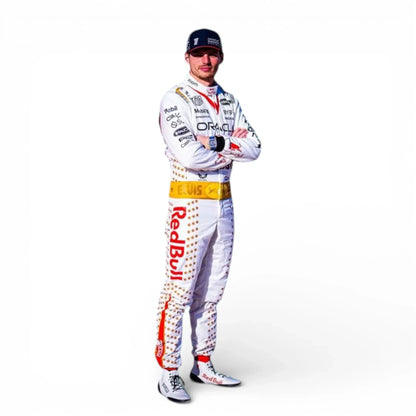 Max Verstappen 2023 Las Vegas Grand Prix Red Bull F1 Race Suit - Rustle Racegear