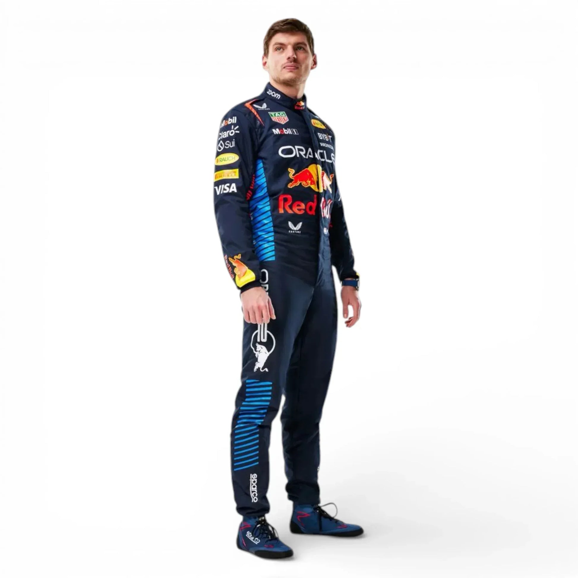 Max Verstappen 2024 Oracle Red Bull Racing Formula 1 Team Race Suit - Rustle Racegear
