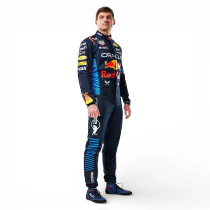 Max Verstappen 2024 Oracle Red Bull Racing Formula 1 Team Race Suit - Rustle Racegear