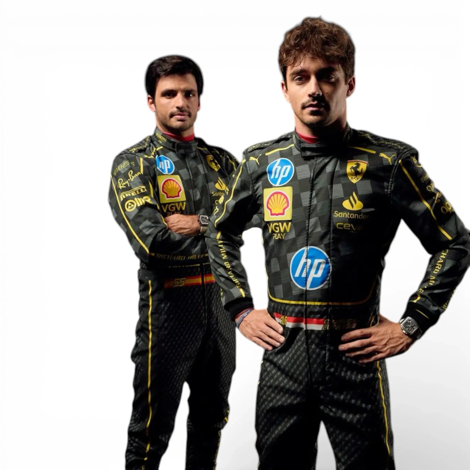 2024 Carlos Sainz Scuderia Ferrari Monza GP F1 Race Suit – Special Edition - Rustle Racegear