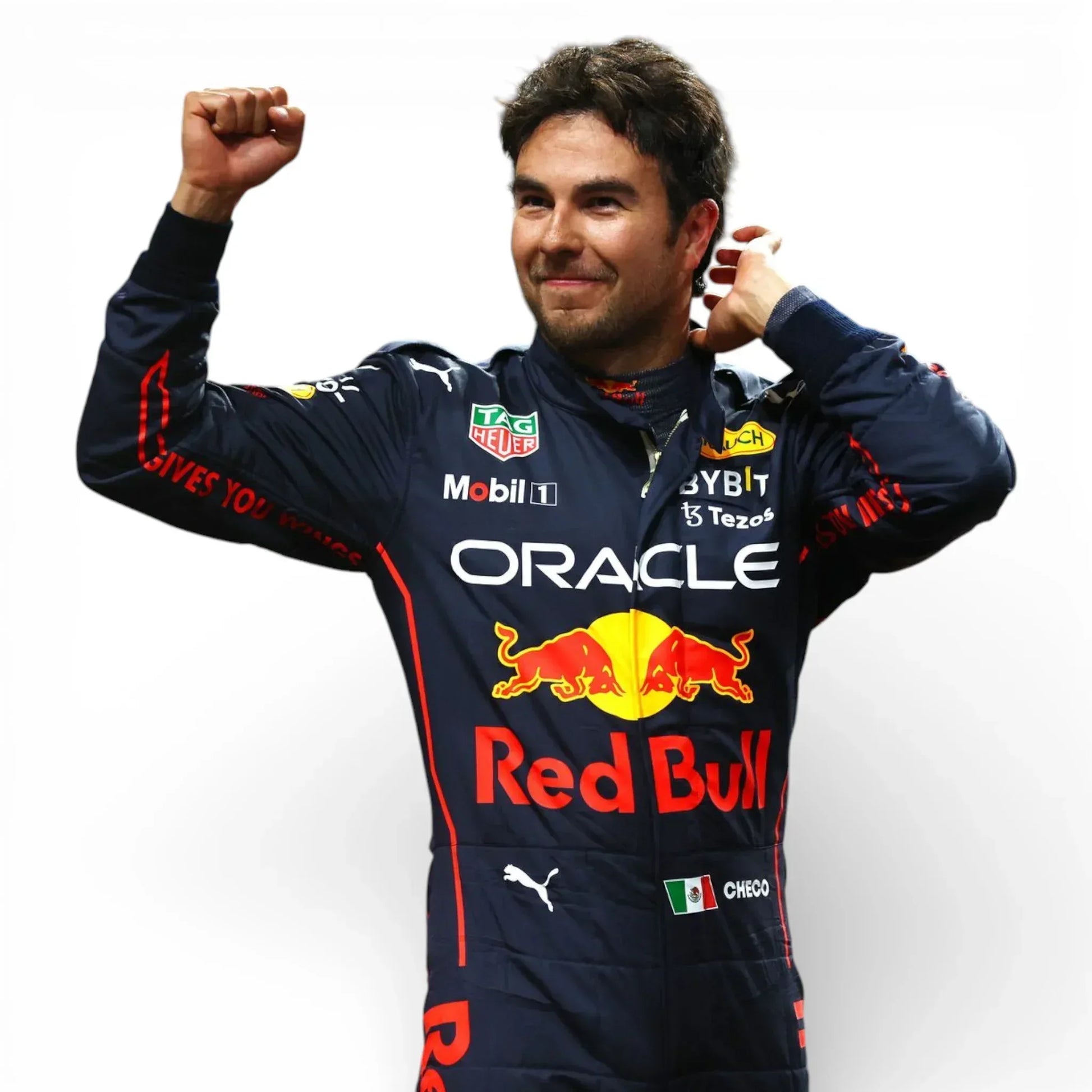 2022 Sergio Perez Oracle Red Bull Racing Formula 1 Race Suit - Rustle Racegear