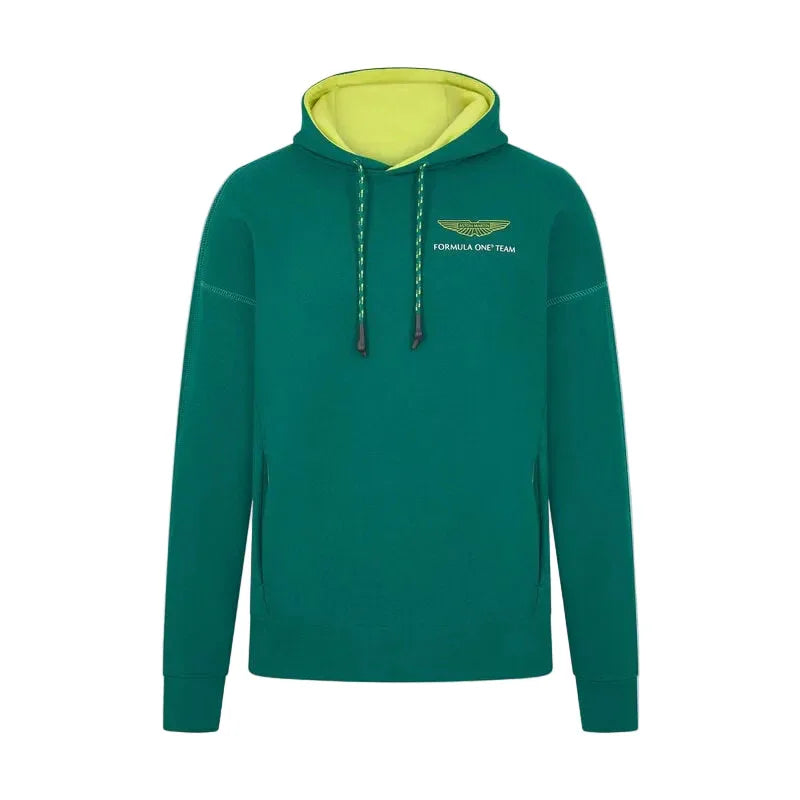 Aston Martin F1 Team Logo Hoodie Green - Rustle Racegear