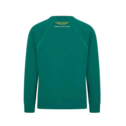 Aston Martin F1 Team Logo Sweatshirt green - Rustle Racegear