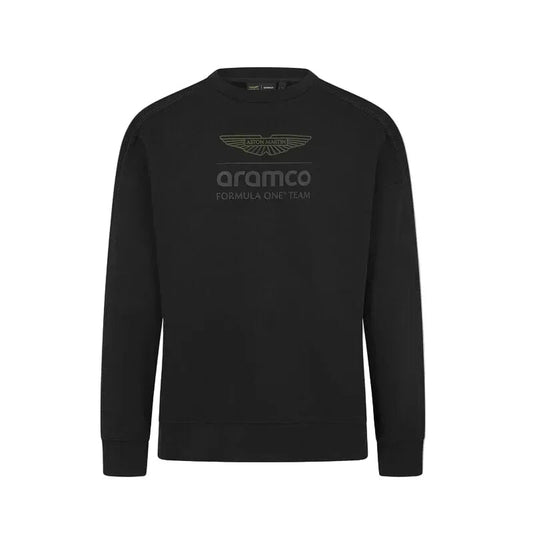 Aston Martin F1 Team Stealth Logo Sweatshirt - Rustle Racegear