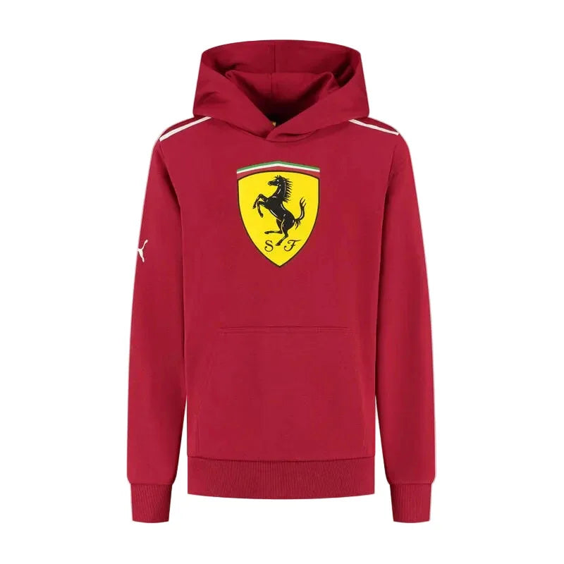 Scuderia Ferrari F1 PUMA Kids Shield Hoodie - Rustle Racegear