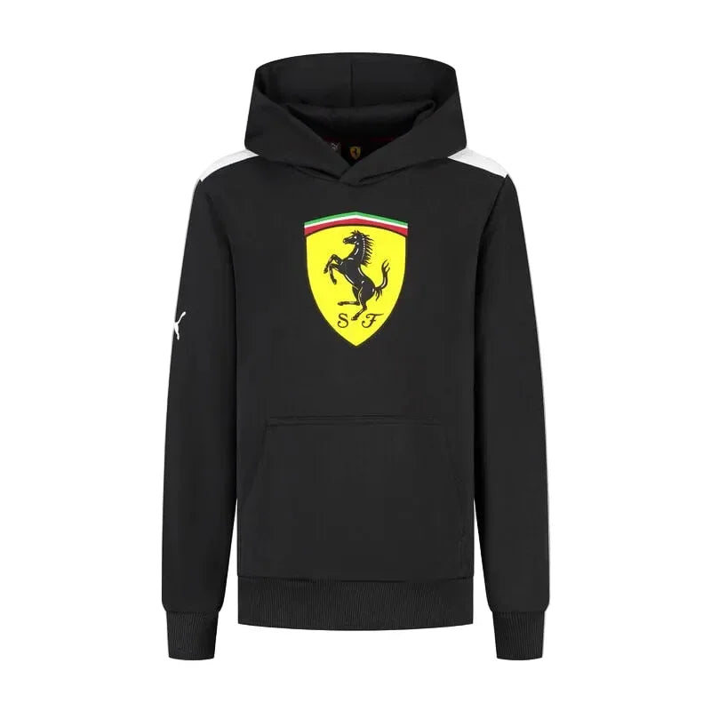 Scuderia Ferrari F1 PUMA Kids Shield Hoodie - Rustle Racegear