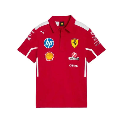 Scuderia Ferrari F1 PUMA 2025 Team Polo - Rustle Racegear
