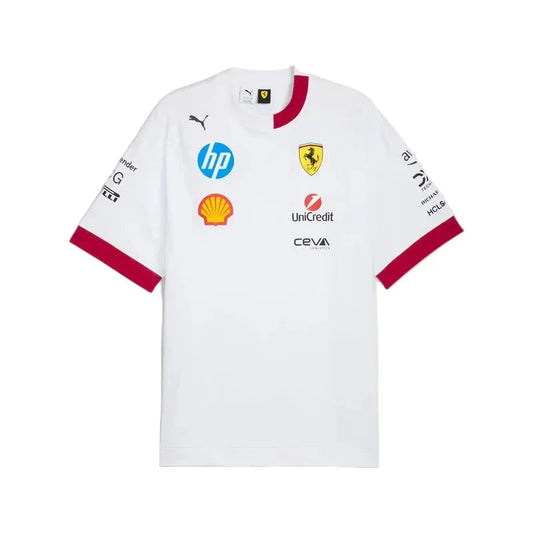 Scuderia Ferrari F1 PUMA 2025 Miami GP Driver's Oversized T-shirt - Rustle Racegear