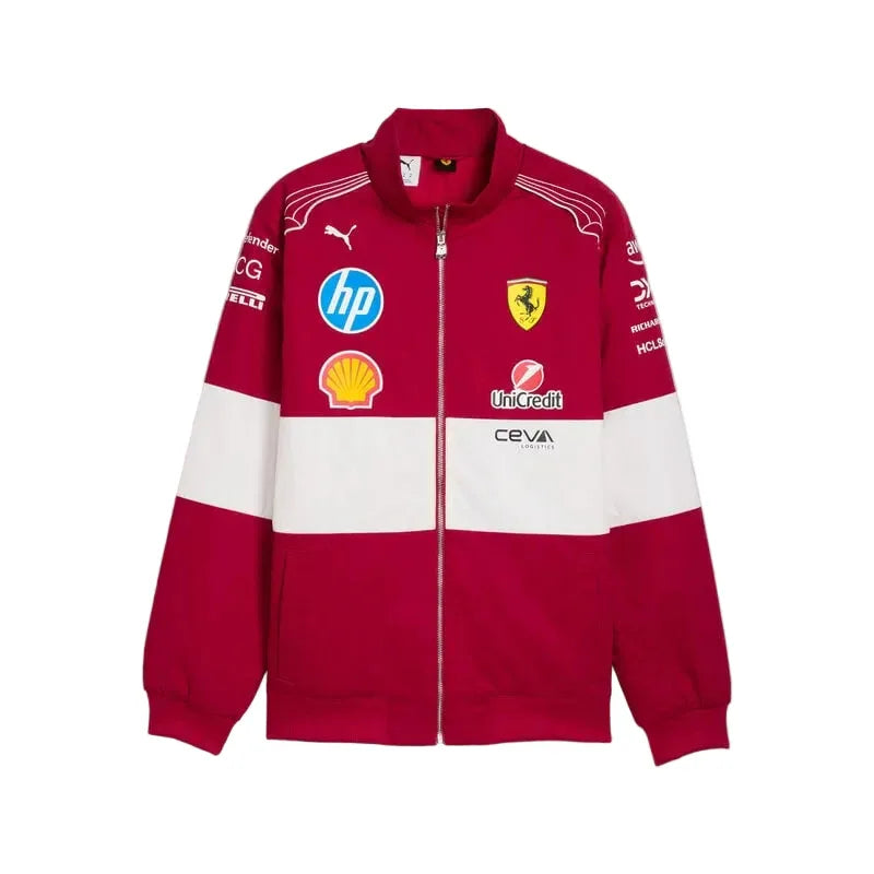 Scuderia Ferrari F1 PUMA 2025 Team Vintage Jacket - Rustle Racegear