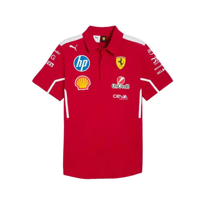 Scuderia Ferrari F1 Women's PUMA 2025 Team Polo - Rustle Racegear