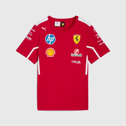 Scuderia Ferrari F1 Kids PUMA 2025 Team T-shirt - Rustle Racegear