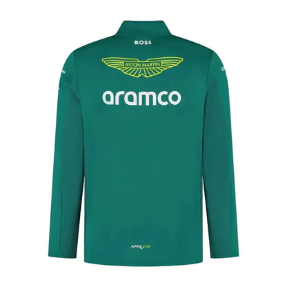 Aston Martin F1 Team 2025 Team 1/4 Zip Sweater - Rustle Racegear