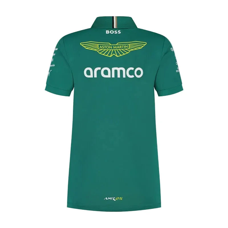 Aston Martin F1 Team Women's 2025 Team Polo - Rustle Racegear