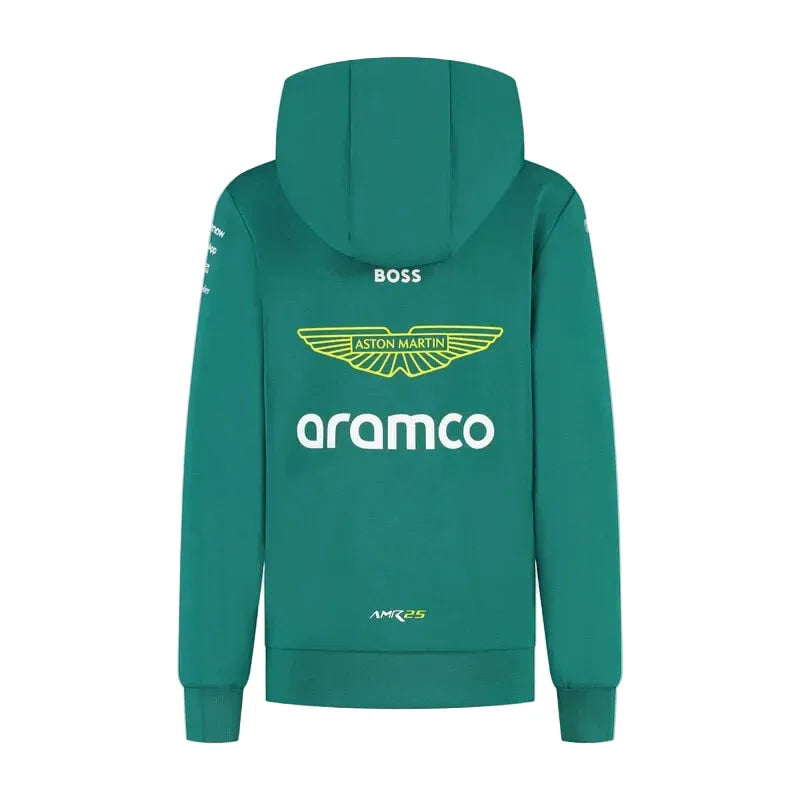 Aston Martin F1 Team Kids 2025 Team Hoodie - Rustle Racegear
