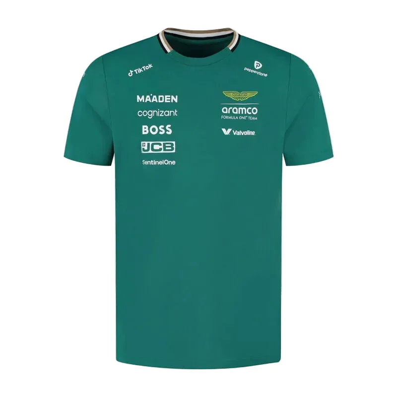 Aston Martin F1 Team Kids 2025 Team T-shirt - Rustle Racegear