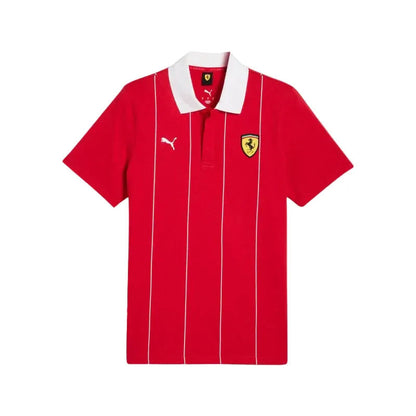 Scuderia Ferrari F1 PUMA LS Race Jacquard Polo - Rustle Racegear