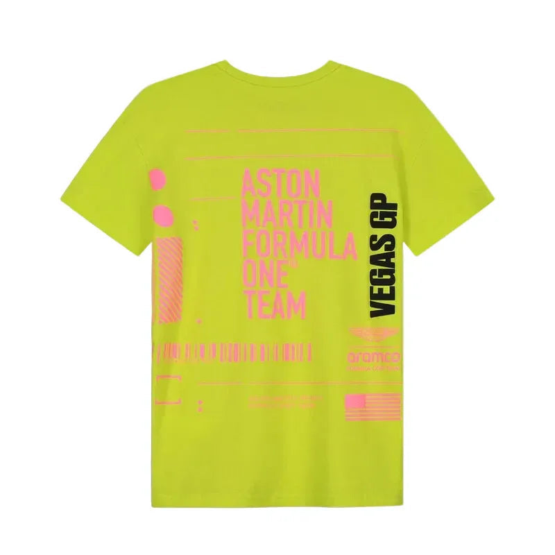 Aston Martin F1 Team 2025 Vegas GP T-shirt - Rustle Racegear