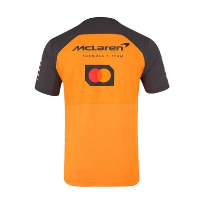McLaren F1 2025 Team Set Up T-shirt orange and black - Rustle Racegear