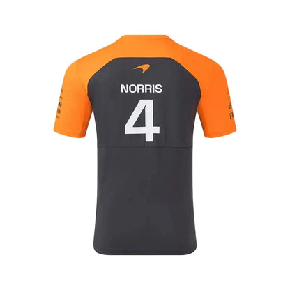 McLaren F1 2025 Lando Norris Driver T-shirt black and orange - Rustle Racegear