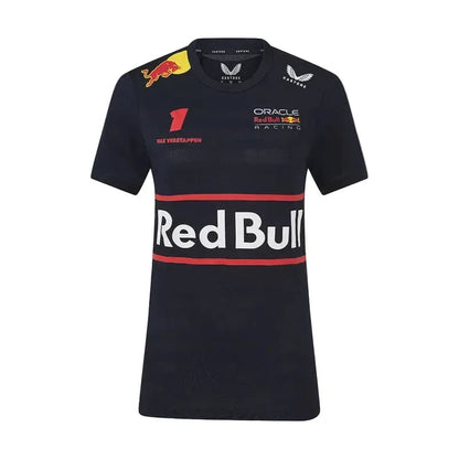 Red Bull Racing Women's 2025 Max Verstappen Driver T-shirt - Rustle Racegear