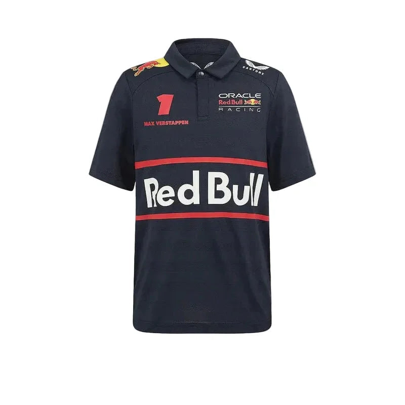 Red Bull Racing Kid's 2025 Max Verstappen Driver T-shirt - Rustle Racegear
