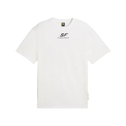 Scuderia Ferrari F1 PUMA Car Graphic T-shirt White - Rustle Racegear