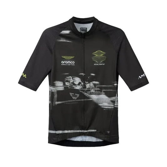 Aston Martin F1 Team Pedal Mafia Cycling Jersey - Rustle Racegear