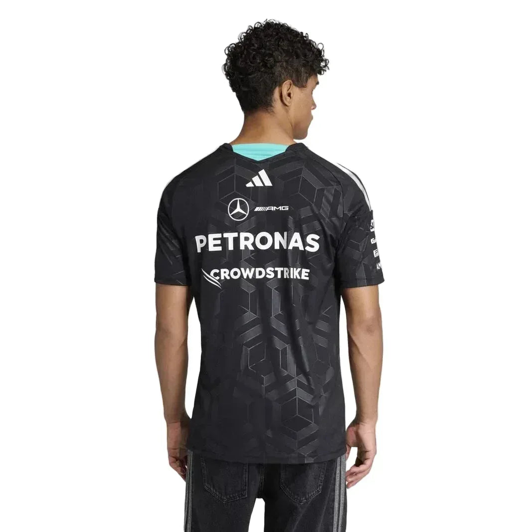 Mercedes-AMG F1 adidas 2026 Team Driver T-shirt Black - Rustle Racegear