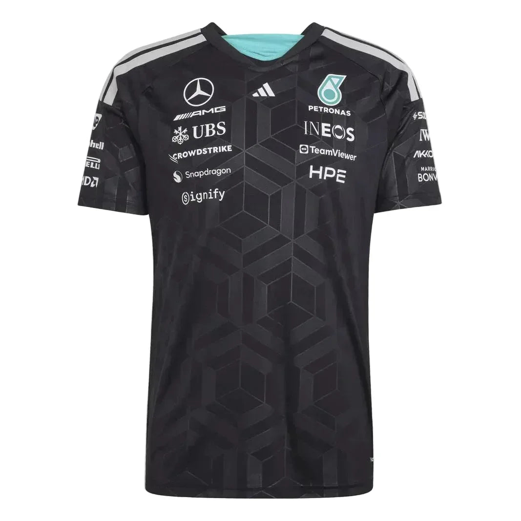 Mercedes-AMG F1 adidas 2026 Team Driver T-shirt Black - Rustle Racegear