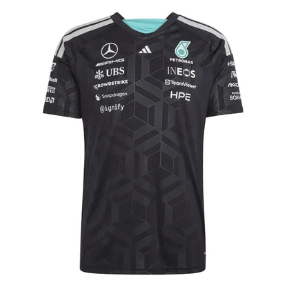 Mercedes-AMG F1 adidas 2026 Team Driver T-shirt Black - Rustle Racegear