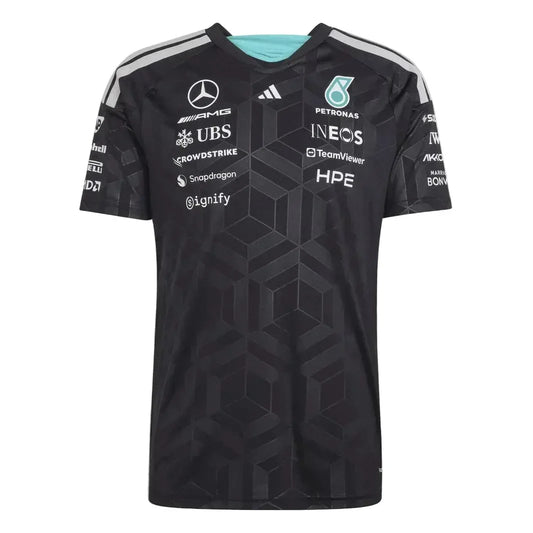 Mercedes-AMG F1 adidas 2026 Team Driver T-shirt Black - Rustle Racegear