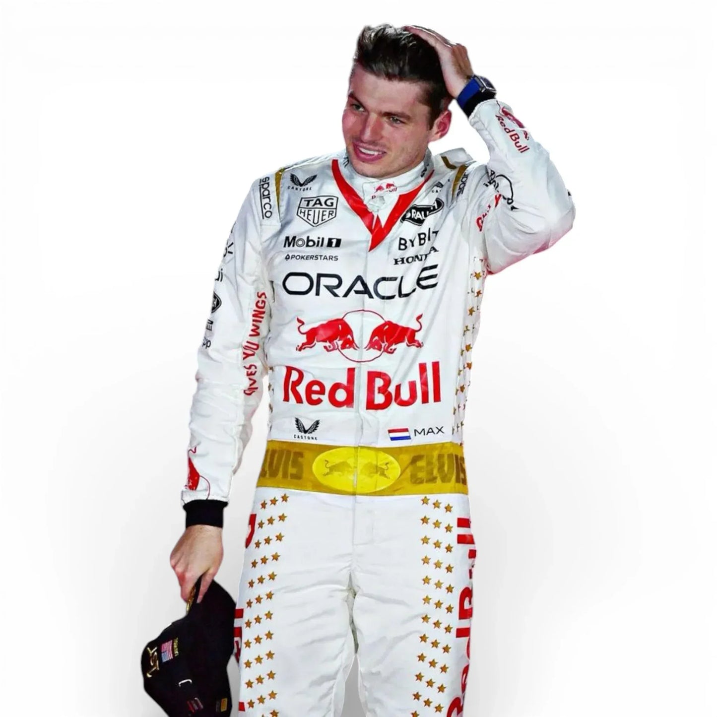 Max Verstappen 2023 Las Vegas Grand Prix Red Bull F1 Race Suit - Rustle Racegear