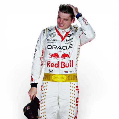 Max Verstappen 2023 Las Vegas Grand Prix Red Bull F1 Race Suit - Rustle Racegear